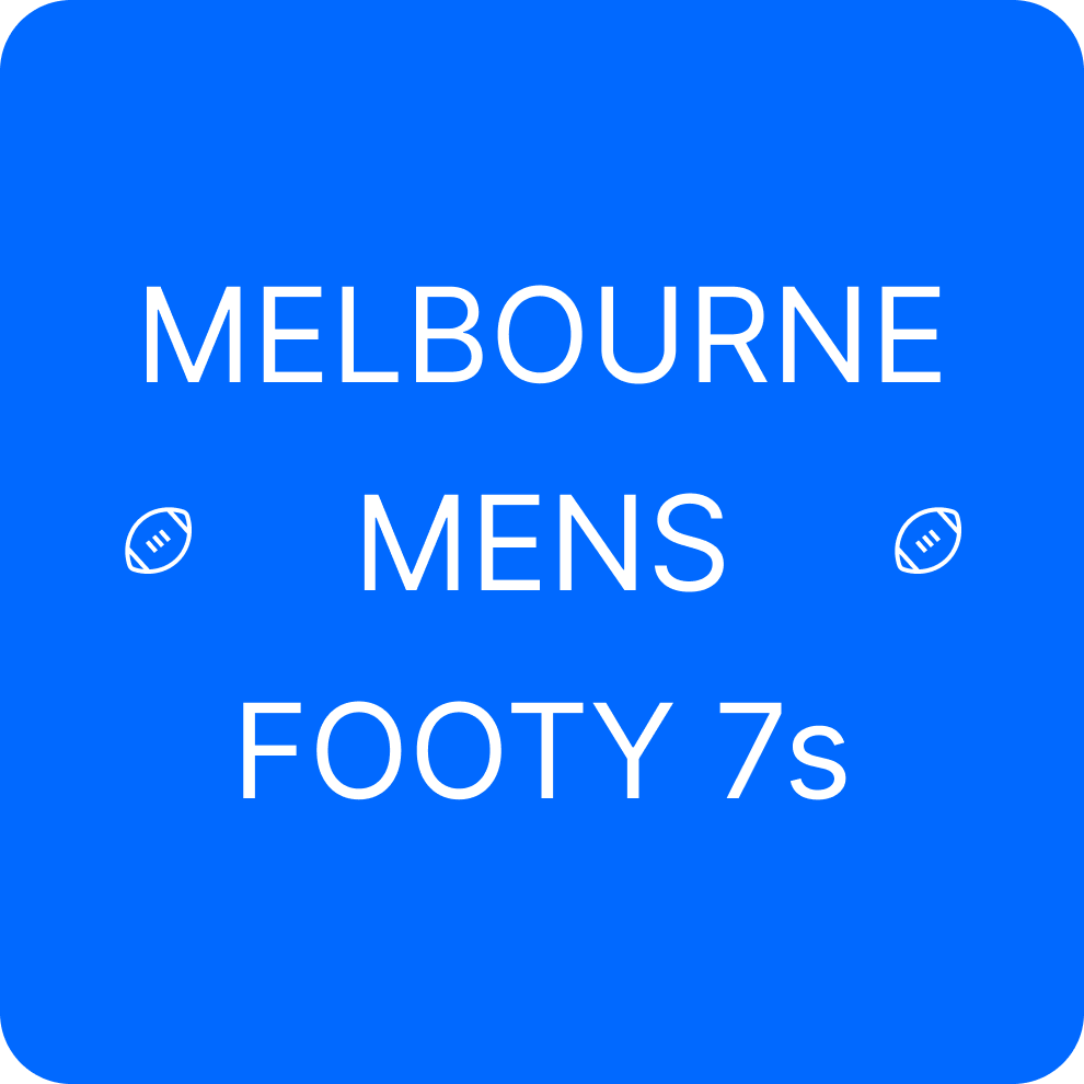 Melbourne Mens Footy 7s | Wednesday (TU Cockatoos)