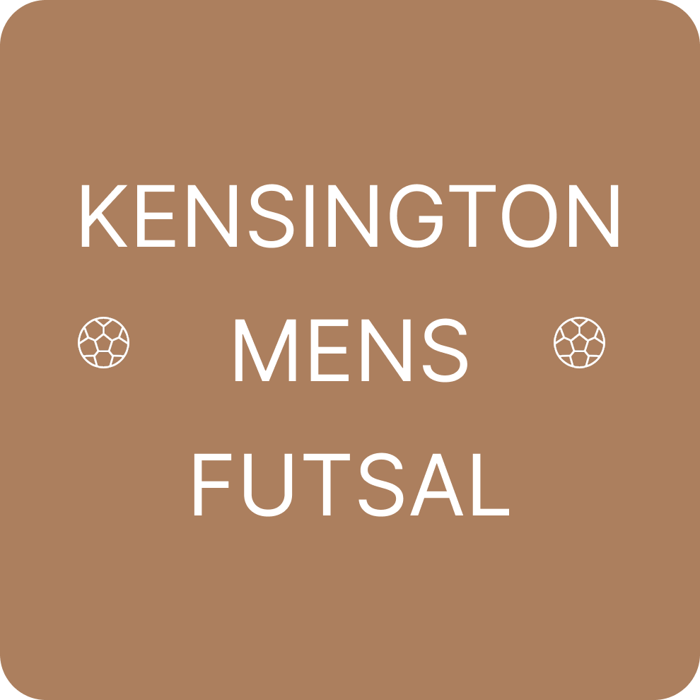 Kensington Mens Futsal | Sunday November 8th @ 5:00